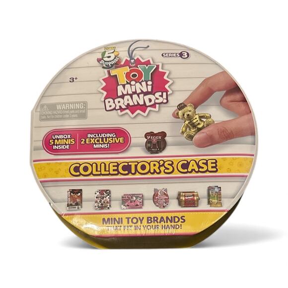 5 Surprise Toy Mini Brands Series 3 Collector Case by ZURU Ages 3-99 New Sealed - Picture 1 of 5